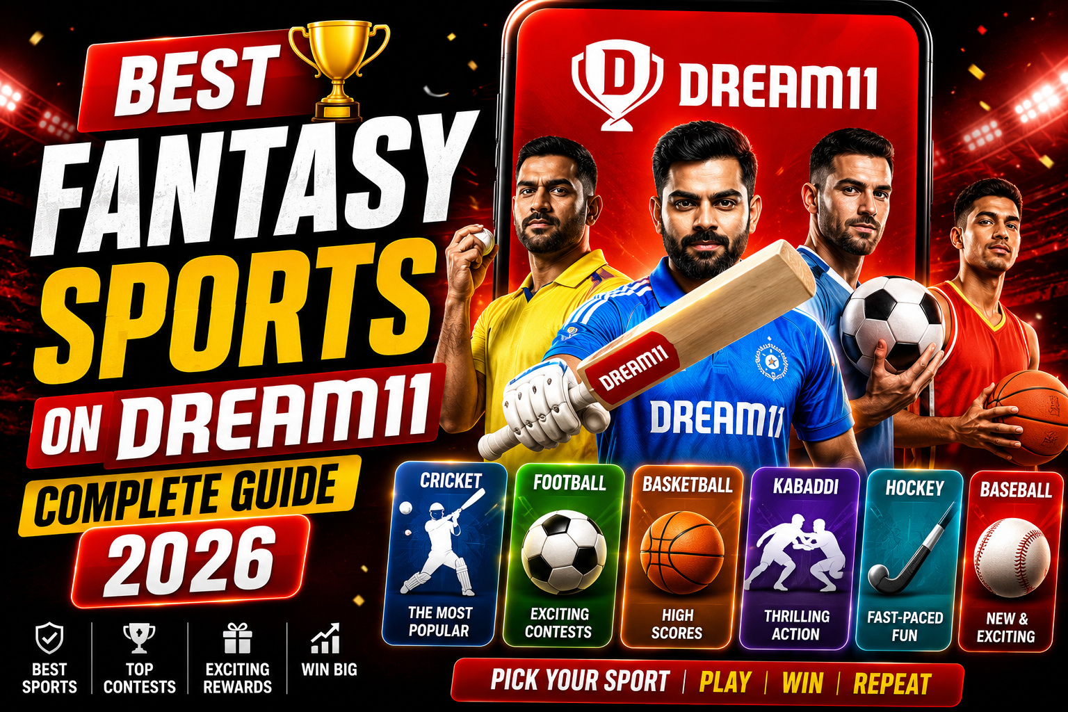 Best Fantasy Sports on Dream11