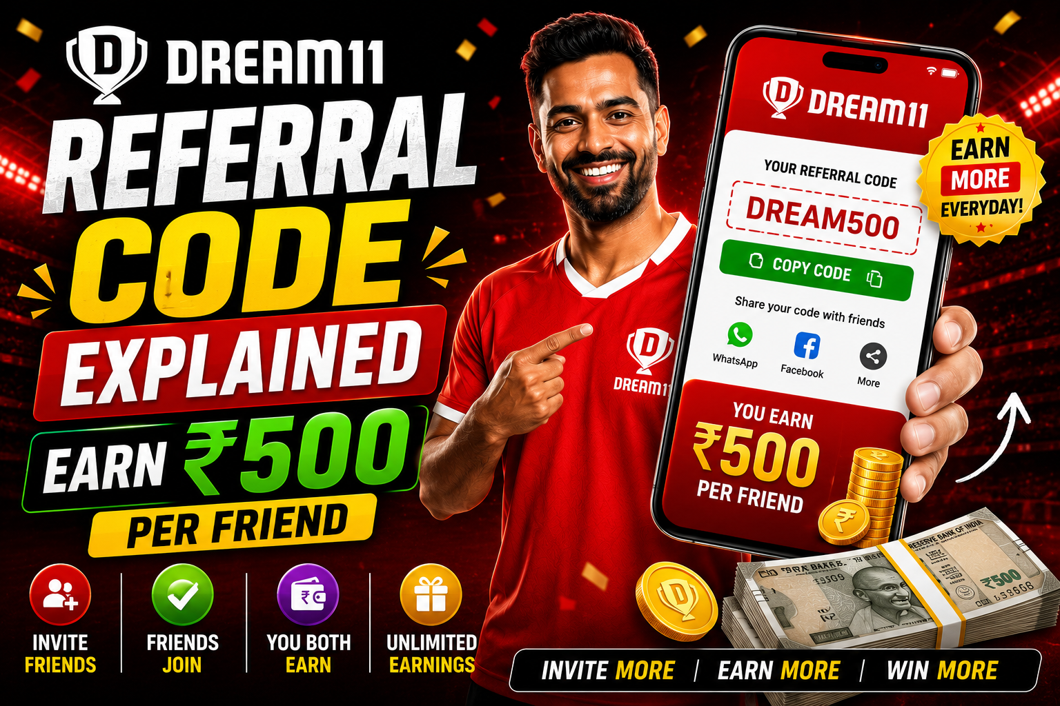 Dream11 Referral Code Guide