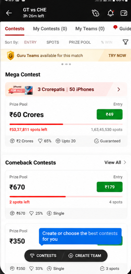 Dream11 Live Score Updates